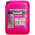 CERESIT CT 17 PRO грунтовка глубокого проникновения для наружных и внутренних работ, зима (10л)