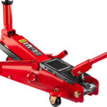 STAYER R-55 RED FORCE, 3 т, 155 - 545 мм, подкатной домкрат с высоким подъемом, Professional (43157-3)