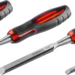 MIRAX 10/16/20/25 мм, 60-70 HRC, 4 шт., набор стамесок 1810-H4