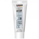 Клей "Zigger" White Decor, акриловый для декора, белый, туба 250г