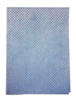 Замша для авто искусственная перфорированная синяя SALPA 30, 55*40 см. (300гр./м) (короб 50 шт) — изображение 2