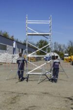 Вышка-тура Alumet ВТ6, Н=6м + 2 угловые опоры — изображение 7