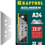 KRAFTOOL А24, 5 шт., лезвия трапециевидные SG-A24 09625-S5_z02