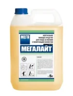 МЕГАЛАЙТ средство моющее нейтральное для пола с полирующим эффектом 5 л. Н540 — изображение 2