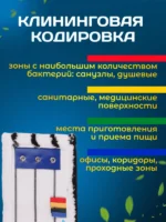 МОП плоский микрофибра 40 см жесткий абразив, люверсы под TTS ACG — изображение 12