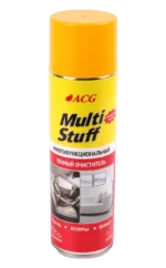 Очиститель многофункциональный пенный MULTI STUFF 650 мл, аромат "Лимон" ACG — изображение 3