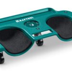 KRAFTOOL KRAFT BOARD на единой, базе, 5 колёс, лоток для инструментов, нагрузка до 110кг, строительные наколенники на колёсах (11513)