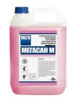 МЕГАСАН М средство для очистки и дезинфекции сантехники и кафельной плитки, гель 5л. — изображение 2