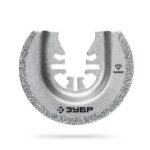 ЗУБР DIAMOND 65x2.0 мм полотно пильное с алмазным зерном Р50: керамика, бетон, кирпич (15554-65)