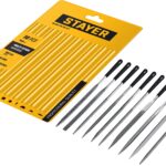 STAYER 140 мм, 10 предм., Набор надфилей (16011-H10_z02)