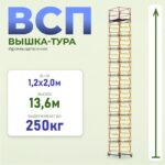 Вышка-тура Промышленник ВСП 1.2х2.0, 13.6 м ver. 2.0