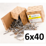 Дюбель гвоздь потайной 6х40 (200шт)