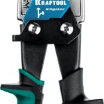 KRAFTOOL Alligator, 250 мм, правые усиленные ножницы по металлу с выносом (2328-OR)