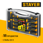 STAYER Hercules-K11 набор отверток 11 шт (25055-H11)