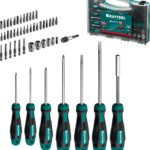 KRAFTOOL 50 шт, набор отверток и насадок X-Drive 25815