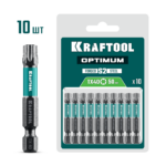 KRAFTOOL  OPTIMUM TX 40, 50 мм, 10 шт, биты (26126-40-50-10)
