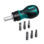 KRAFTOOL Kompakt-6, 6 предм., с битами, реверсивная отвертка (26190-H7)