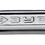 ЗУБР 8х10 мм, Cr-V сталь, хромированный, гаечный ключ рожковый 27010-08-10_z01 Профессионал