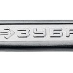 ЗУБР 22х24 мм, Cr-V сталь, хромированный, гаечный ключ рожковый 27010-22-24_z01 Профессионал