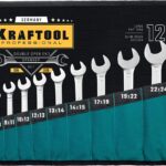 KRAFTOOL 12 шт, 6 - 32 мм, набор ключей гаечных рожковых 27033-H12_z01