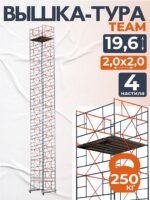 Вышка-тура TeaM ВСП 2.0х2.0, 19.6 м