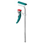 KRAFTOOL KRAFTFLEX, KLT-300, 300/60 мм, универсальная, цельнокованая, рычажная, быстрозажимная, в T-track струбцина (32331-300)