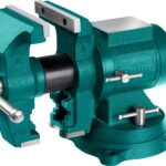 KRAFTOOL 3D Multi-Purpose, 125 мм, Чугунные слесарные тиски (32706-125)