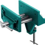 KRAFTOOL 155 мм, на струбцине, Столярные переносные тиски (32720-155)