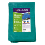 Тент полиэтиленовый Xglass 4х6 м 120 гр/м2