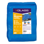 Тент полиэтиленовый Xglass 5х6 м 80 гр/м2