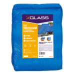 Тент полиэтиленовый Xglass 6х8 м 80 гр/м2