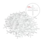 ЗУБР 2.5 мм, 150 шт, крестики для плитки (33811-2.5)