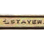 STAYER 9х11 мм, Hi-Q Сталь, оцинкованный, гаечный ключ рожковый 27038-09-11 Master