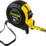 STAYER 5 м х 19 мм, ударостойкий, обрезиненный корпус, рулетка 34025-05_z01 Master