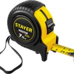 STAYER 7.5 м х 25 мм, ударостойкий, обрезиненный корпус, рулетка 34025-07_z01 Master