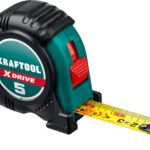 KRAFTOOL 5 м х 19 мм, ударостойкий обрезиненный корпус, рулетка X-Drive (34122-05-19_z02)