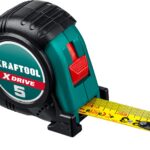 KRAFTOOL 5 м х 25 мм, ударостойкий обрезиненный корпус, рулетка X-Drive (34122-05-25_z02)
