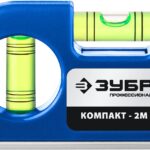 ЗУБР Компакт-М 85 мм, компактный магнитный уровень 34551