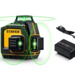 STAYER SL-3D, 50м, точн. +/-0,5 мм/м, зеленый лазерный нивелир (34963)