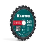 KRAFTOOL  Slim wood cut 216 х 30 x 1.8 мм, 24Т, диск пильный по дереву (36955-216-30-24)