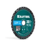 KRAFTOOL  Ultra-Slim Metal Cut 135 х 20 x 1.1 мм, 30Т, диск пильный, тонкий рез металла (36956-135-20-30)