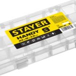 STAYER HANDY-9, 230 x 120 x 35 мм, (9"), пластиковый органайзер с 18 ячейками (38051-09_z01)