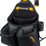 KRAFTOOL KP-15 с быстросъёмным креплением FastClip, 15 карманов и петель, 350х320 мм, поясная сумка (38771)