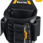 KRAFTOOL KP-13E с быстросъёмным креплением FastClip, 13 карманов и петель, 280х200 мм, поясная сумка (38772)