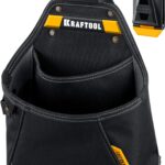 KRAFTOOL KP-12 с быстросъёмным креплением FastClip, 12 карманов и петель, 260х340 мм, поясная сумка (38774)