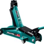 KRAFTOOL RIGID, 2.2 т, 130 - 375 мм, подкатной домкрат с увеличенным подъемом (43452-2)