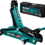 KRAFTOOL RIGID, 2.2 т, 130 - 375 мм, подкатной домкрат с увеличенным подъемом (43452-2-K)