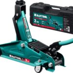 KRAFTOOL STARK, в кейсе 2 т, 135 - 340 мм, для легковых а/м, подкатной домкрат (43453-2-K)