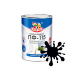 OLECOLOR Эмаль ПФ-115 черный 1,8 кг