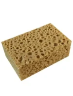 CaS 20 Car Sponge Губка ACG крупнопористая коричневая для мойки автомобиля  200х120х70 мм — изображение 2